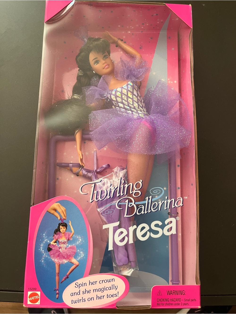 Twirling Ballerina Doll - Teresa Purple Tutu